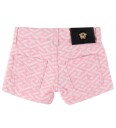Versace Shorts   Denim   Candy/Hvit   Versace   8 år 128   Shorts   Rosa