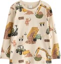 Lindex Long Sleeved Top   Beige   110