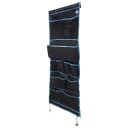 vidaXL Oppbevaringspose Svart og Blå 161 x 58.5 cm oxford