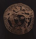 Versace T skjorte   Medusa StrasSvart/Gull m. Rhinestone   Versace   4 år 104   T skjorte