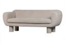 WOOOD Bodi 2-personers sofa m. runde ben, Natur   Unoliving