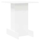 vidaXL Avlastningsbord Hvit 44,5 x 45 x 55 cm Konstruert tre