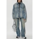 Balenciaga Dame Jakker Blå XL,