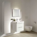Laufen Arte speil med LED lys, 60x65 cm