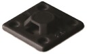 Hellermann Tyton MB2A Festesokkel selvklebende 13 x 13 mm Hvit 100 stk. Installasjonsmaterial