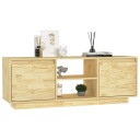 vidaXL TV-benk 110x30x40 cm heltre furu
