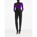 Mugler Dame Strikkevarer Lilla S,