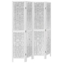  Romdeler 4 paneler hvit heltre keisertre 8721012073708