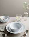 Swedish Grace Dyp Tallerken 25 cm 8 pk Snø