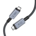 Tech Protect UltraBoost Max USB C 4.0 PD240W 8K 1m grå 