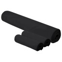 vidaXL Sports håndklesett 3 stk. Svart 210 x 100 cm