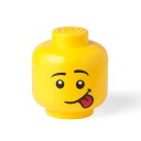 LEGO stor oppbevaringsboks gjeipende hode