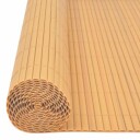 vidaXL Dobbelsidet hagegjerde 110x500 cm gul