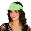 Fiestas Guirca Solskjerm med strass grønn One size 13828