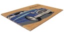 Dørmatte   Car blå Størrelse: 60 x 90 cm