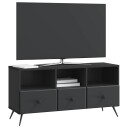  TV skap med skuff Svart 102 x 34,5 x 50 cm Konstruert tre