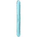 baseks Blue Pearlscent Dobbeldildo - Blå