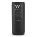 Nedis Oppladbar luftkompressor | 0.1 - 10.3 Bar | Dunlop Ventil | Driftsmodi: Bil / Motorsykkel / Sykkel / Ball | Ja | Lufttrykkmåler