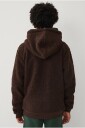 Ellos Collection - Hettegenser i pile - Brun
