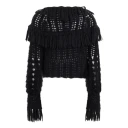 Alberta Ferretti Dame Strikkevarer Svart S,