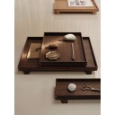 Ferm Living Bon Wooden Tray Large Smoked Oak