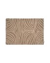 Zebra dørmatte beige