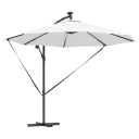  Kantilever bananparasol med lås sand 294 x 294 x 248 cm