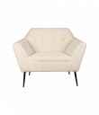 Dutchbone Kate Bouclé Lenestol beige
