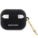 Hello Kitty Hkap23dkhsk Airpods Pro 2 (2022/2023) Cover Black/Black Silicone 3D Kitty Head