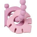 Teddykompaniet  Silikon &  tre Bitering Foggy Pink