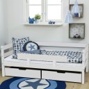 Hoppekids Sengehest Juniorseng ECO Comfort, Hvit