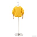 vidaXL Justerbar 120-157 cm Mannequin med Base Unisex PP Hvit