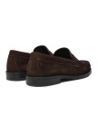 Garment Project Miles Penny Loafer - Brown Suede - Brown - 40