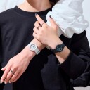 Casio Dameklokke MQ 24B 8BEF Pop Sort/Gummi Ø34.9 mm