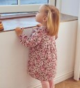 Müsli Kjolebody I/e   Bukett Frill   Oak/Blush/Baroque Rose   Müsli   1½ år (86)   Kjole Beige Brun Hvit Rosa