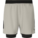 Virtus Dylan v2 2in1 Treningsshorts Herre Grå 2XL