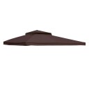 Roof Cover for Gazebo HOME4YOU   Brun