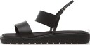 Calvin Klein Sq Molded Sandal Slin Lth Black 40