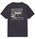 Indian Blue Jeans T skjorte   Loose Passform   Dusty Dark Purple   Indian Blue Jeans   8 år (128)   T skjorte Blå Svart