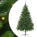  Juletre med 300 LED med stativ grønn 180 cm PE