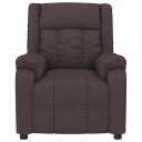  Reclinerstol Mørkebrun 82 x 93 x 96 cm stoff