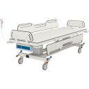 Pressalit Care MSCT 1 dusj /skiftematte 82x219 cm hvit