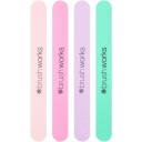 Brushworks Pastel Coloured Nail Files 4pcs