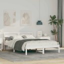  Sengestamme Hvit 120 x 200 cm Massiv furu tre
