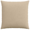 vidaXL Putetrekk 2 pcs HEERLEN Gråbrun 55 x 55 cm cordfløyel