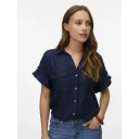 Vero Moda Dame Bluser & Skjorter Blå M,