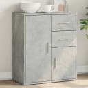  Skjenk grå 60x31x70 cm konstruert tre