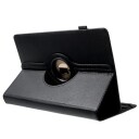 Universal Rotary Folio-etui til Tabletter 9-10 Svart