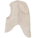 Huttelihut Teddy Balaclava Ull med Kaninører - Sement 1-2 år