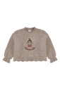 Hust And Claire Hust & Claire Charlotte Ballerina Strikkegenser til barn biscuit 128